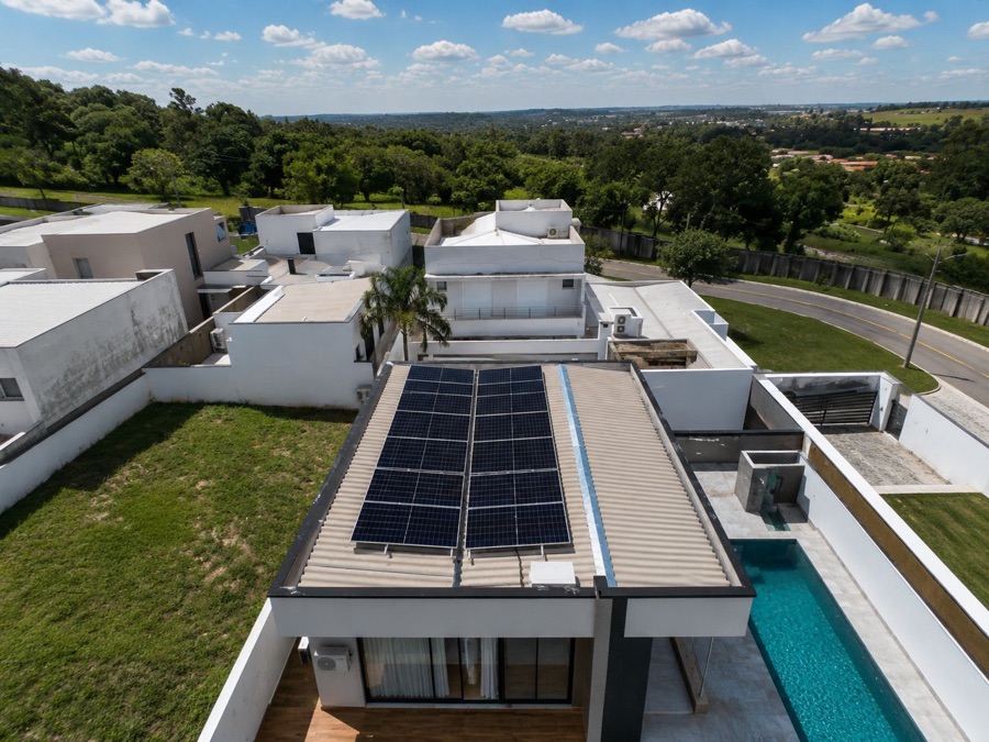 Sistema solar Chácara Ondina